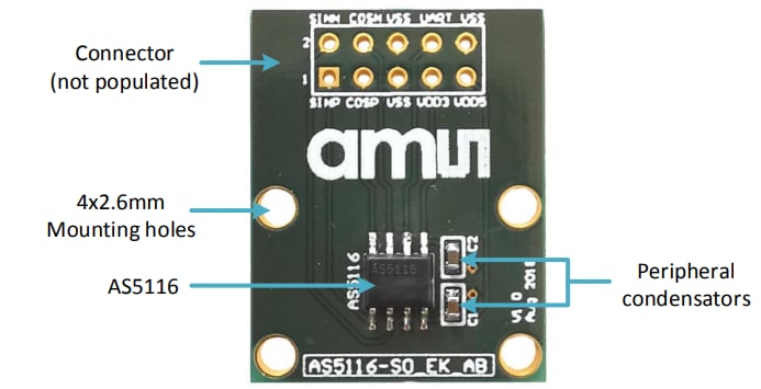 ams OSRAM Outils de développement AS5116